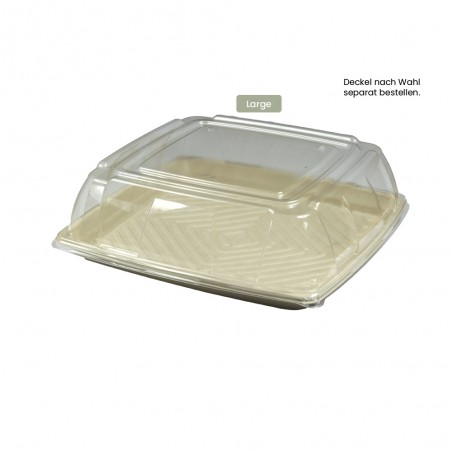BIO Catering-Platte quadratisch für Kaltes und Warmes BePULP Large 104-05-1056