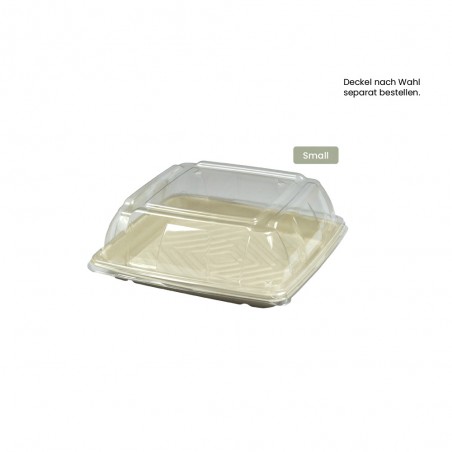 BIO Catering-Platte quadratisch für Kaltes und Warmes BePULP Small 104-05-0187