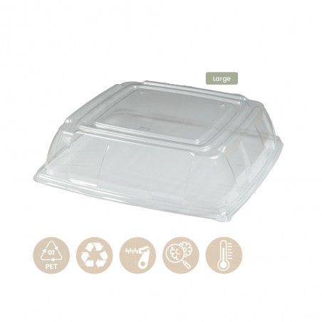 104-05-0158 Deckel für Platte Bio 36x36cm (PET)