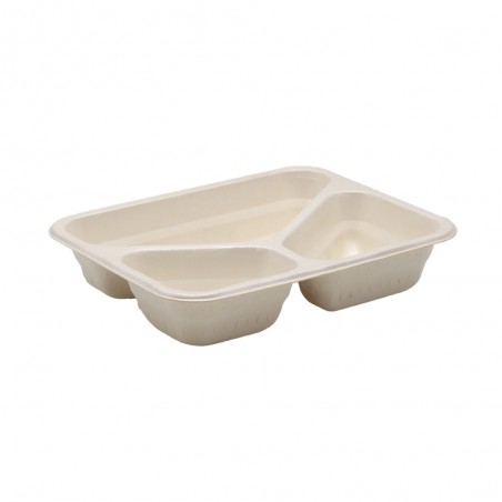 BIO Siegelschale eckig für Kaltes und Warmes aus Zellulose, 108-01-0132