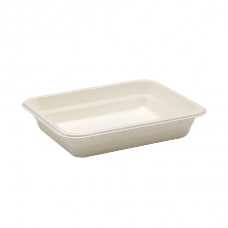 BIO Siegelschale eckig für Kaltes und Warmes aus Zellulose, 108-01-0130