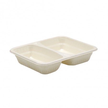 BIO Siegelschale eckig für Kaltes und Warmes aus Zellulose, 108-01-0131