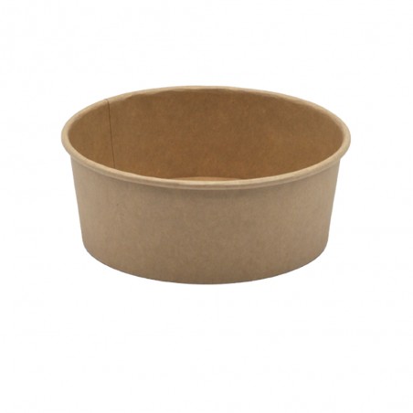 Menü- und Salatbecher rund für Kaltes & Warmes aus Papier 200-02-0061