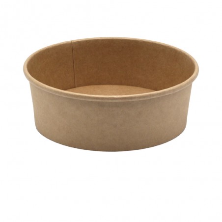 Menü- und Salatbecher rund für Kaltes & Warmes aus Papier 200-02-0062