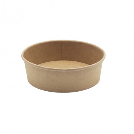 BIO Menü- und Salatbecher rund für Kaltes aus Papier 102-02-0054