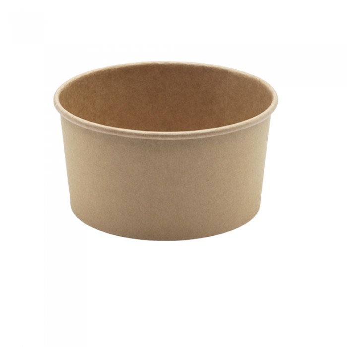BIO Menü- und Salatbecher rund für Kaltes aus Papier 102-02-0055