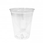 BIO Shake-/Getränkebecher mit Absatz und Füllstrich 300ml, 400ml, 500ml Ø 95mm (rPET) - ab 800 Stk.