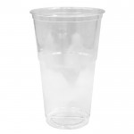 BIO Shake-/Getränkebecher mit Absatz und Füllstrich 300ml, 400ml, 500ml Ø 95mm (rPET) - ab 800 Stk.