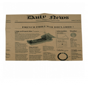 Papierzuschnitt fettdicht "News" 107-07-0063