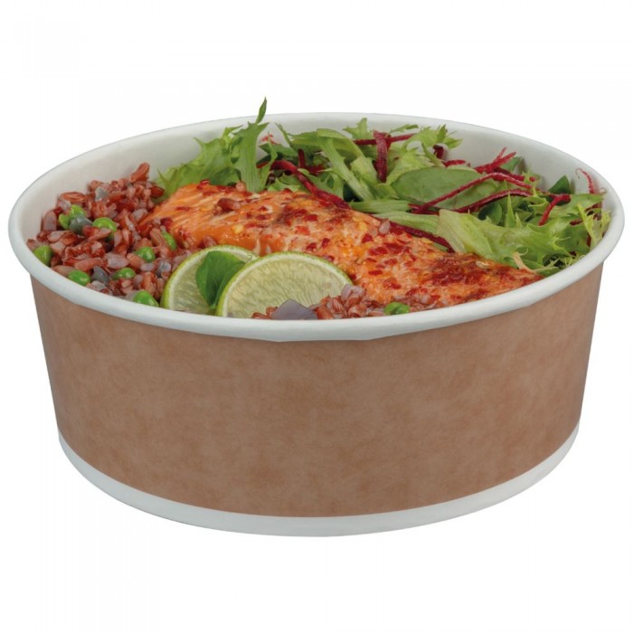 Schale/Becher mit rPET Deckel 105-02-0114