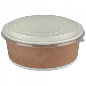 Schale/Becher mit rPET Deckel 105-02-0114