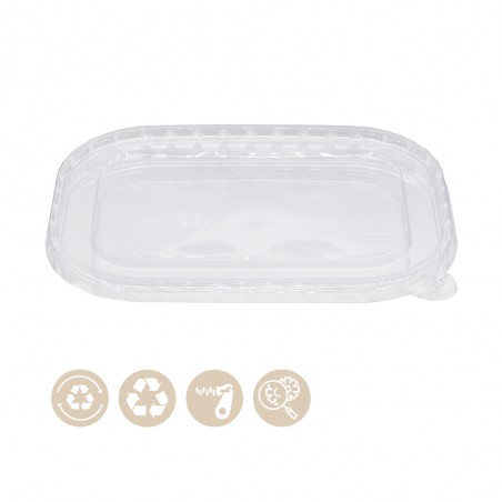 105-02-0081 rPET Deckel für Menüschale Stagione