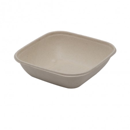 BIO Menüschale quadratisch für Kalte & Warmes (PULP) 750ml 104-05-0140