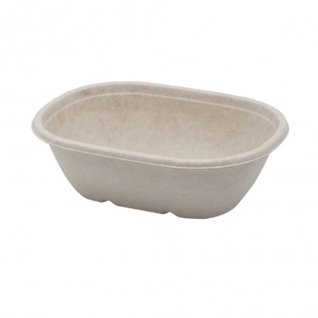 BIO Menüschale oval für Kaltes & Warmes (BePULP) 104-01-0147 für 770 ml