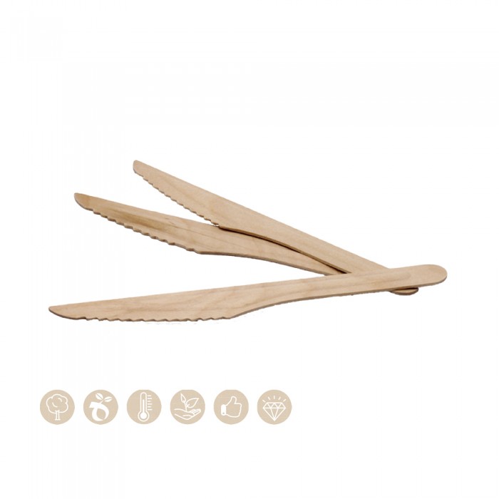 BIO Messer aus Holz 115-06-0038