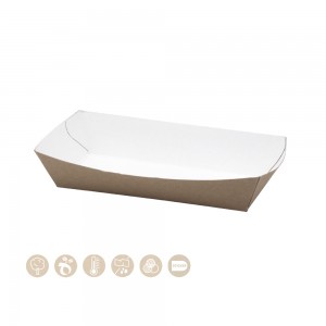 BIO Schale - Tray offen aus Papier 105-01-0053