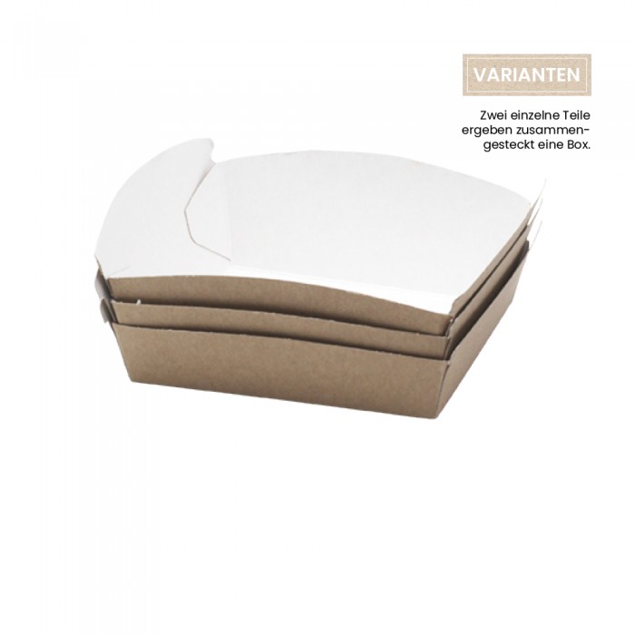 BIO Burgerbox - Foodtray offen 105-01-0163, 105-01-0164, 105-01-0165