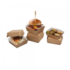BIO Burgerbox - Foodtray offen 105-01-0163, 105-01-0164, 105-01-0165