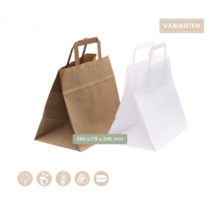 BIO Tragetasche mit Henkel 260x175x245 200-07-0075, 200-07-0079